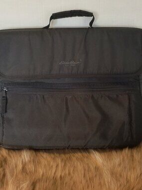 Eddie Bauer Black Messenger/ Laptop Bag